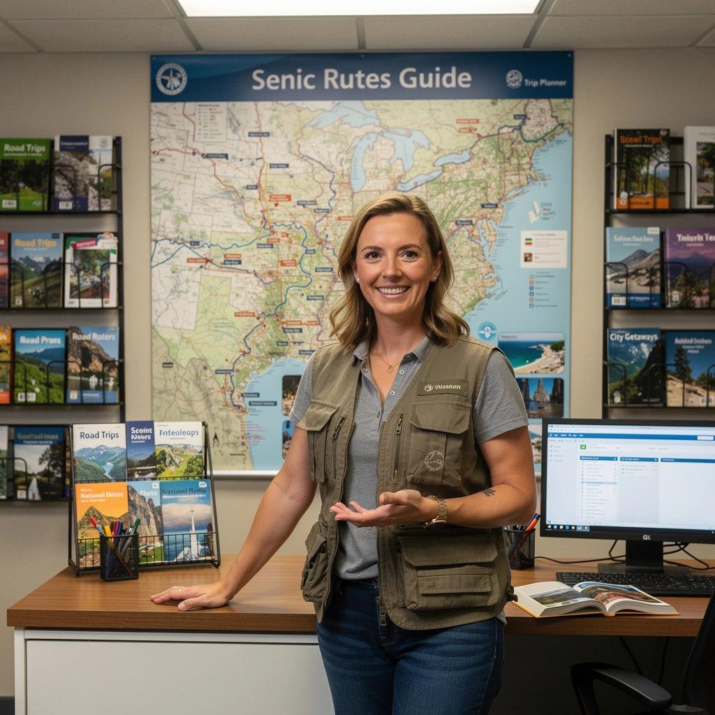 Mladý pár si užívá výhled na českou krajinu z auta.